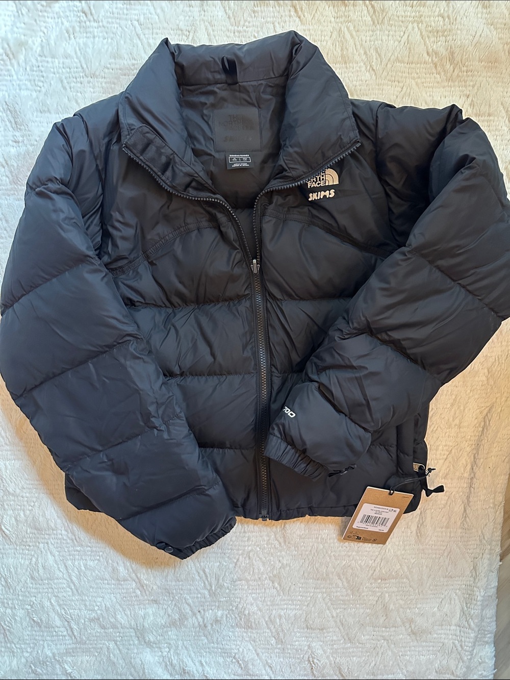 The North Face Nuptse Puffer Jacket - TNF x Skims Collaboration